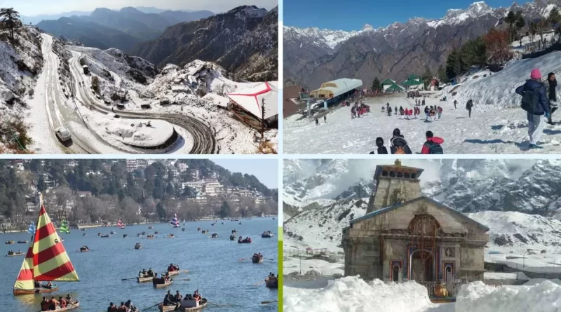 नववर्ष के जश्न के लिए उत्तराखंड तैयार… सैलानियों की भारी भीड़… संगीत के स्वरों से होगा नए साल का स्वागत